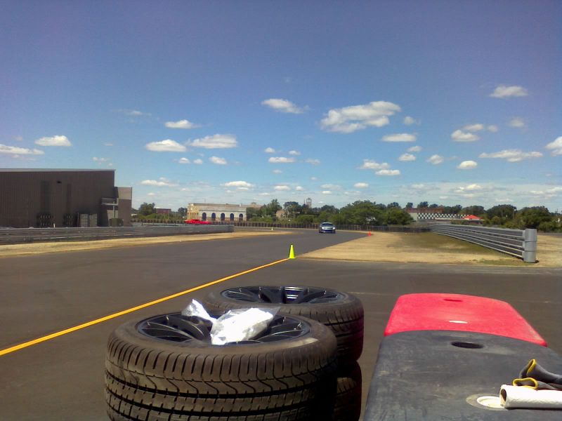 Stacks of spare tires